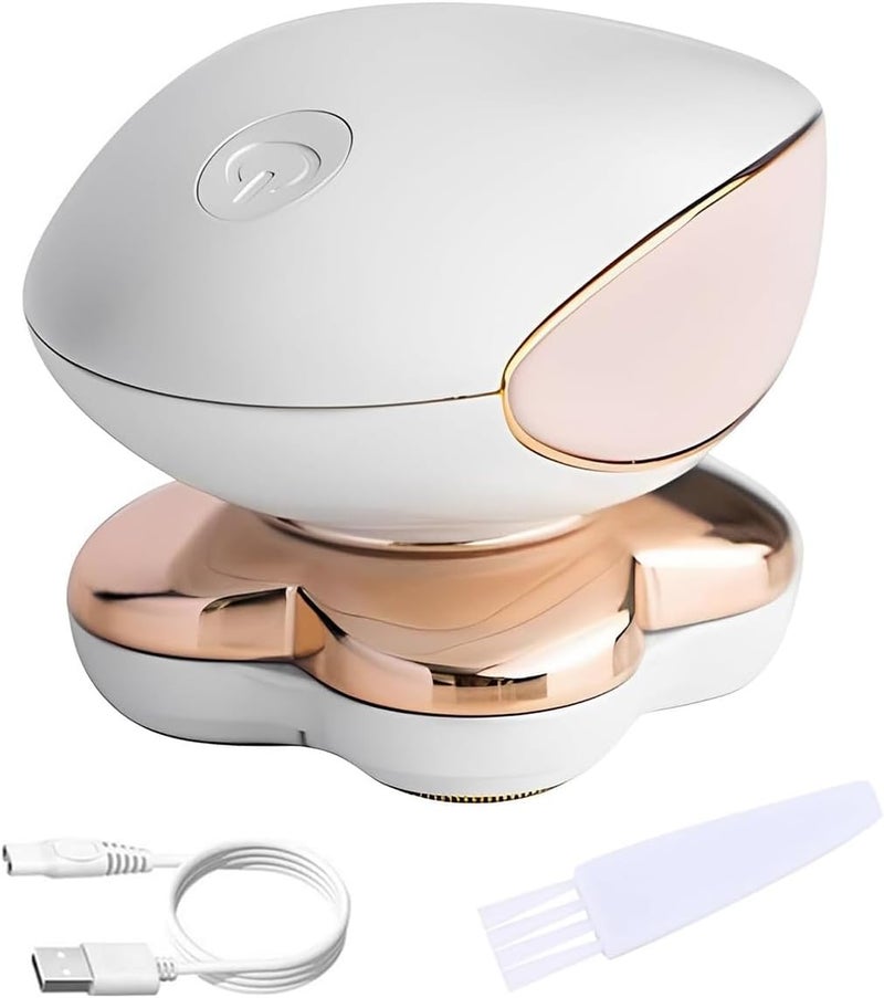 Muflylee Electric Razors for Women, Facial Hair Removal, Shaver for Women, Wet and Dry Lady Hair Remover for Legs Body Face, Painless Womens Electric Shaver Cordless Women's Grooming with LED Light - Image 1